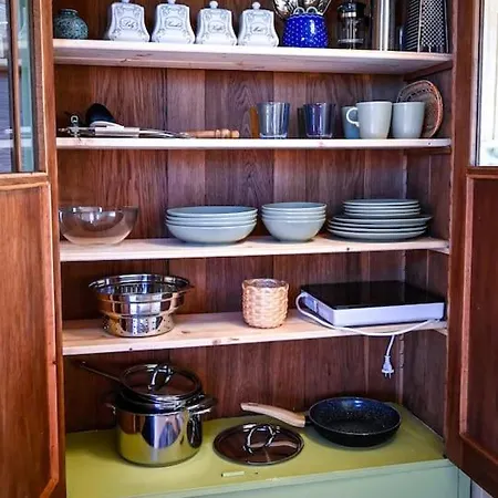 Apartment Bienenwagen Weitblick, Kamin, Sauna Ganzjaehrig Nutzbar Dargun