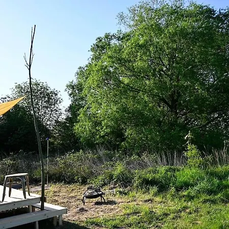 Bienenwagen Weitblick, Kamin, Sauna Ganzjaehrig Nutzbar Dargun